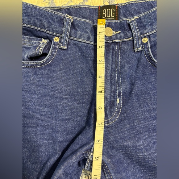 BDG Urban Outfitters Presley Blue Denim Jeans Size 24. Wide leg cargo Y2K vibes. - Picture 6 of 11